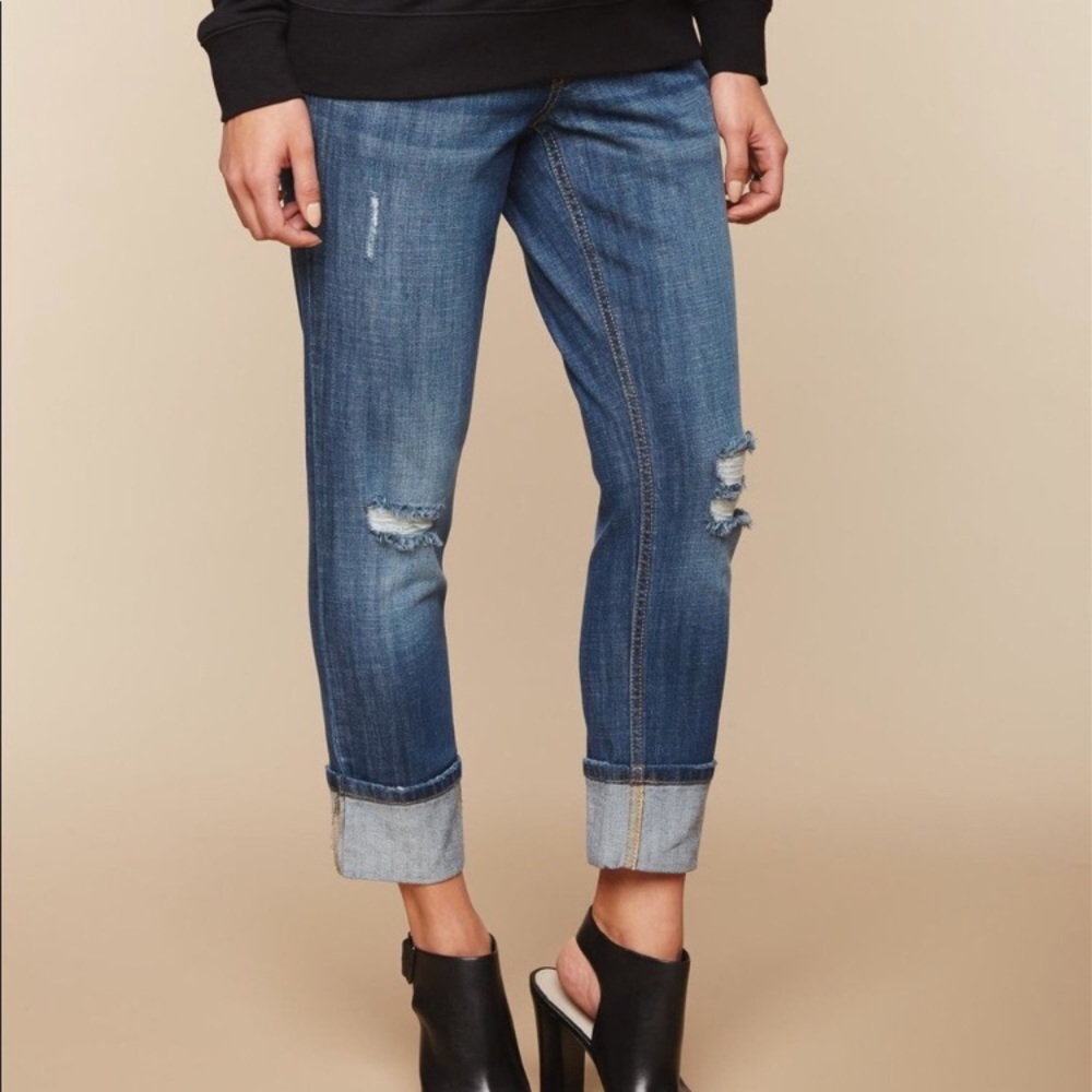 Motherhood Maternity Cropped Jeans